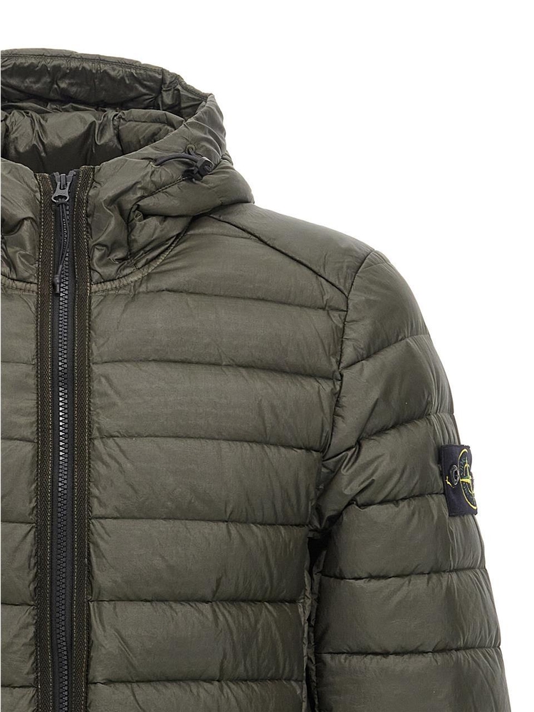 스톤아일랜드 SS25 Loom Woven Chambers Nylon Down-TC down jacket K1S154100403S0024V0054 Green