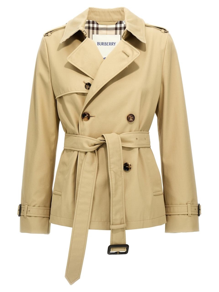 버버리 SS25 SP25 short trench coat 8105299BEIGE Beige