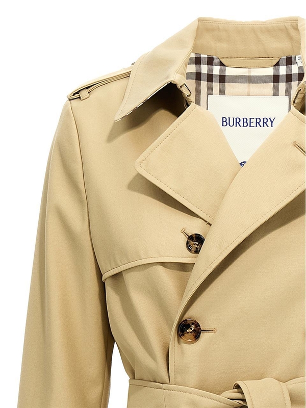 버버리 SS25 SP25 short trench coat 8105299BEIGE Beige