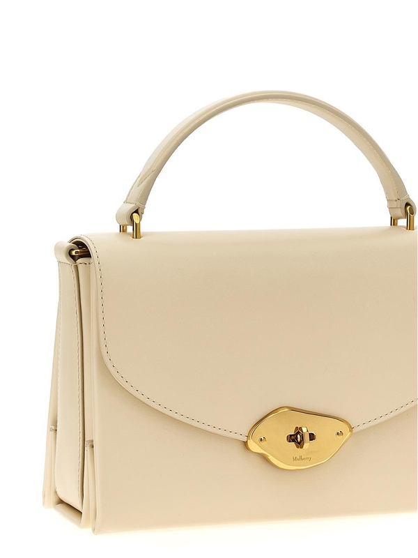 멀버리 SS25 Lana Top Handle handbag HH9267615H687 White