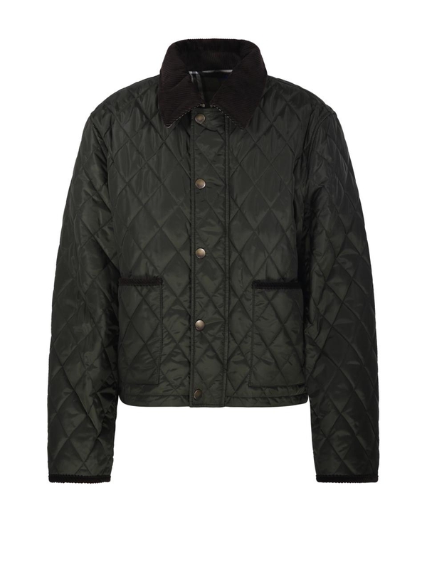 버버리 SS25 SP25-WW-TAL-8.5.805 QUILTED JACKET 8105099 Green