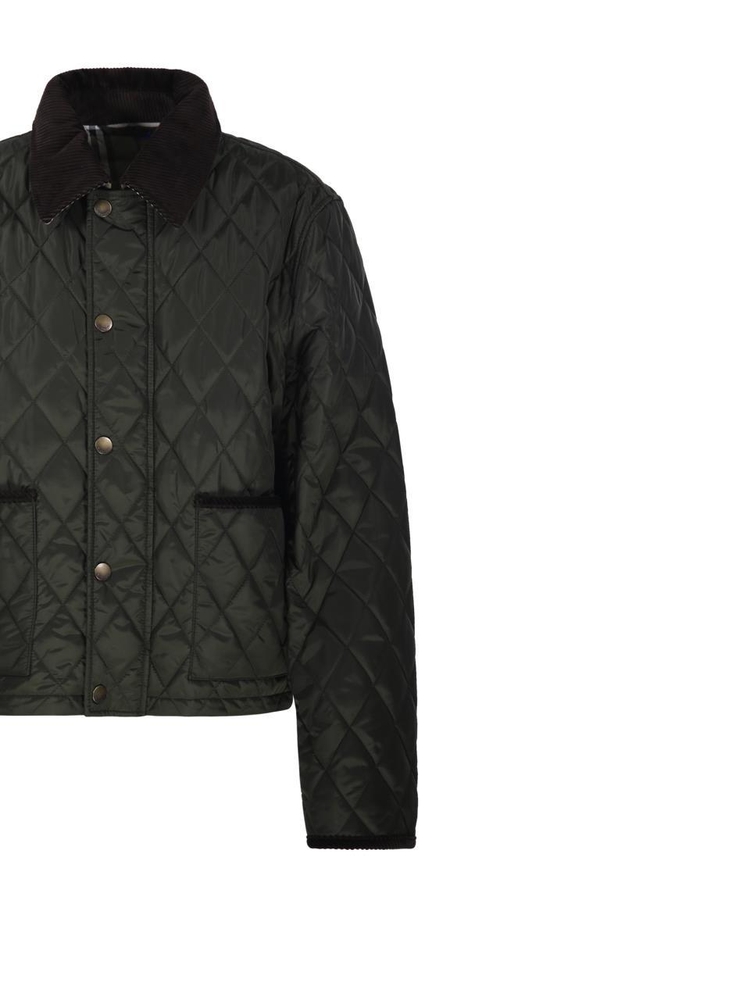 버버리 SS25 SP25-WW-TAL-8.5.805 QUILTED JACKET 8105099 Green