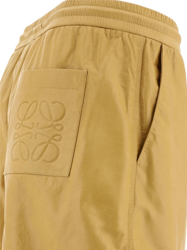 로에베 FW24 Trousers S540Y54L682178 Beige