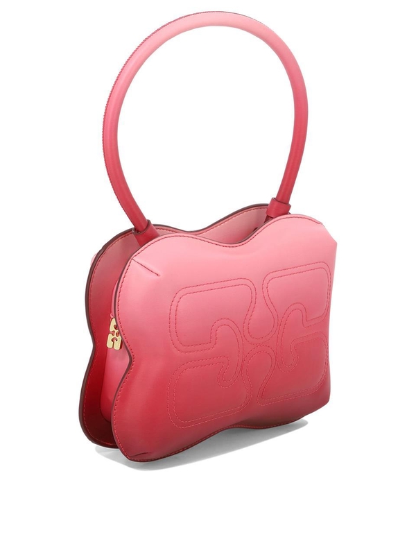 가니 FW24 Borsa a spalla Butterfly A5662514 Pink