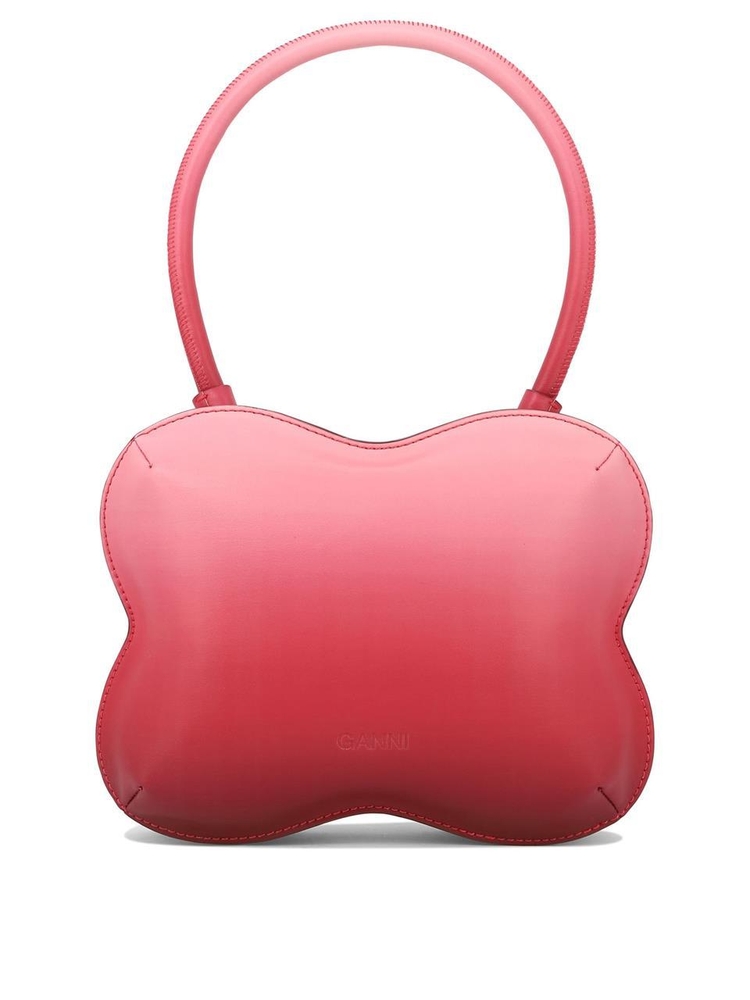 가니 FW24 Borsa a spalla Butterfly A5662514 Pink