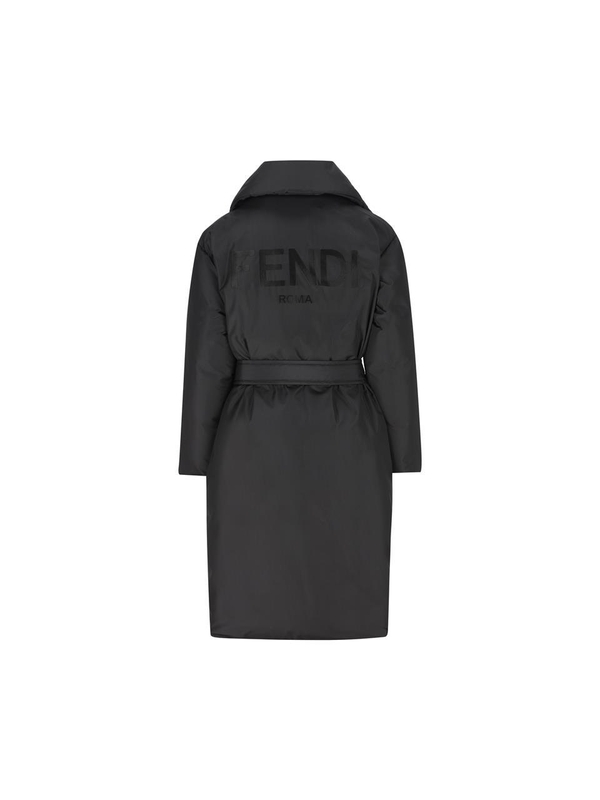 펜디 FW24 Fendi Coats Black FAN194AT8EF0GME Black