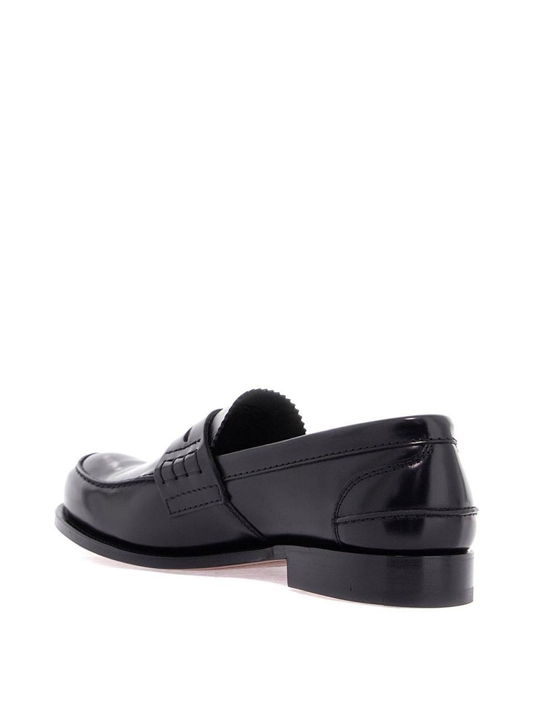 처치스 SS25 pembrey glossy leather loafers EDB003 9LG BLACK