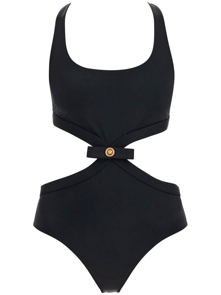 베르사체 SS25 one-piece swimsuit by 1018118 1A12914 BLACK