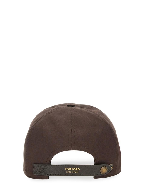 톰 포드 SS25 TOM FORD Hat MH003_TCN036G1B051 BROWN