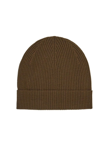 릭오웬스 SS25 virgin wool beanie hat in eight RP02D3495 RIBM BEAN