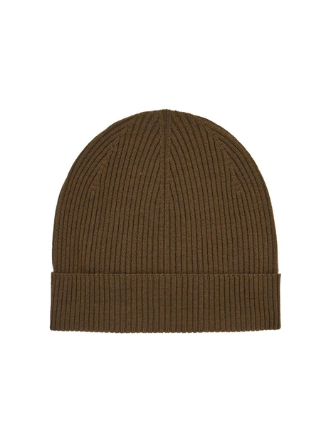 릭오웬스 SS25 virgin wool beanie hat in eight RP02D3495 RIBM BEAN