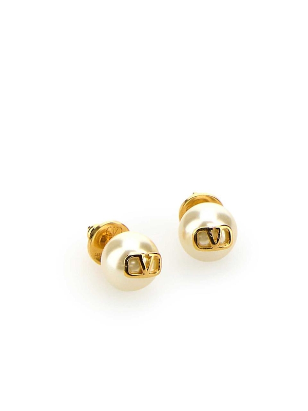 발렌티노 가라바니 SS25 VALENTINO GARAVANI EARRINGS 5W2J0E35UXM 0O3 White