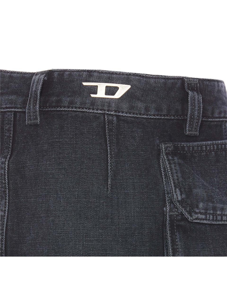 디젤 SS25 Diesel Jeans Black A15784007Z902 Black