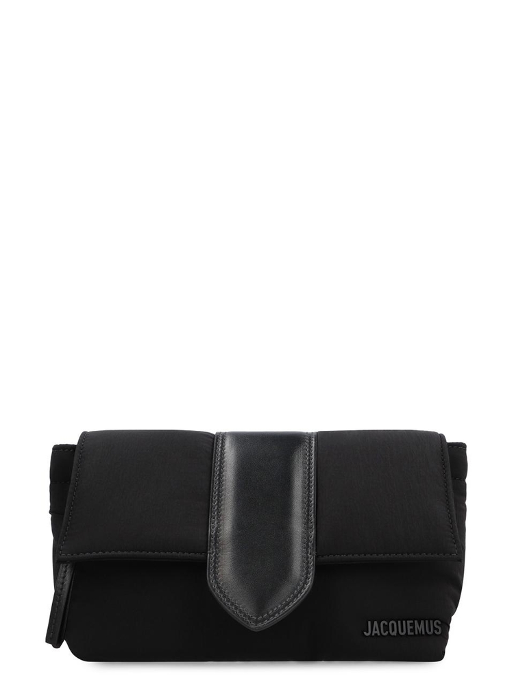 자크뮈스 FW24 La banane Bambino nylon belt bag 24H246BA3793174_990 black