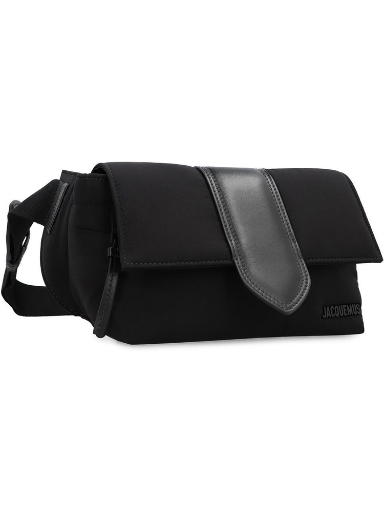 자크뮈스 FW24 La banane Bambino nylon belt bag 24H246BA3793174_990 black