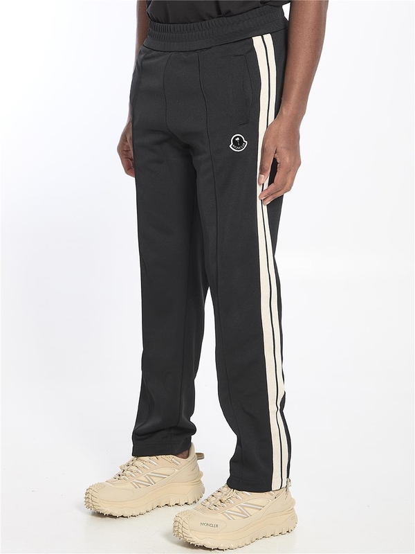 몽클레르 X 팜엔젤스 FW24 Acetate black sweatpants 8H0005_899A1_999 BLACK