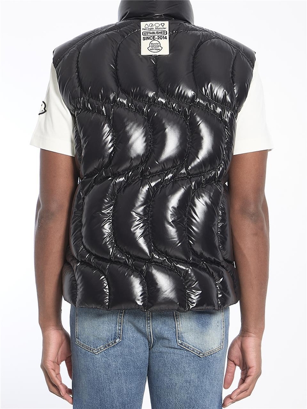 몽클레르 X 팜엔젤스 FW24 Gwenyth vest 1A00016_M4441_999 BLACK