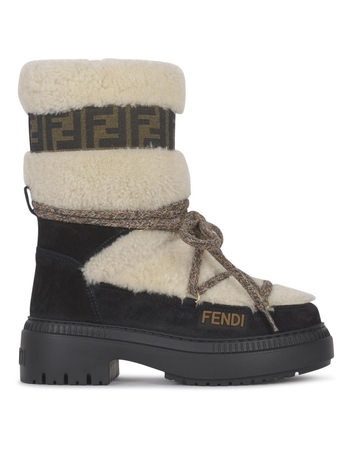 펜디 SS25 Fendi Boots 8T8591AOSSF1QJH LATT+TAB.NE+NER MIEL