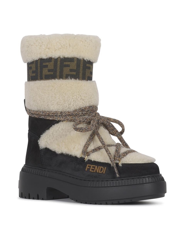 펜디 SS25 Fendi Boots 8T8591AOSSF1QJH LATT+TAB.NE+NER MIEL