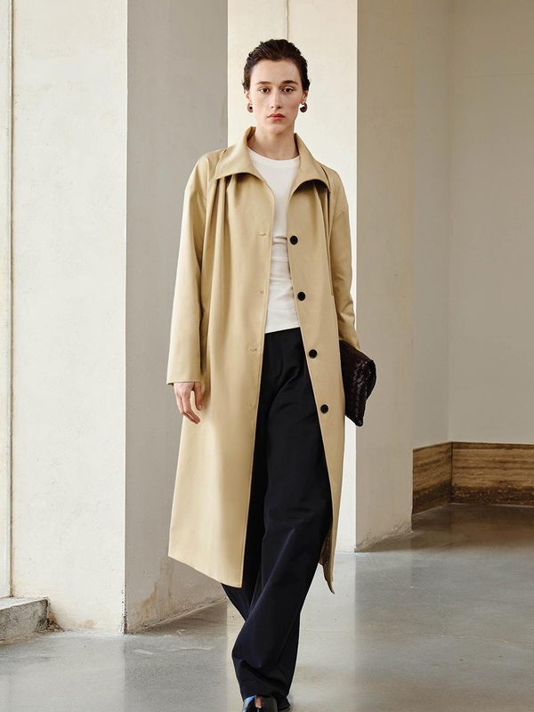 YY_Classic single trench coat_2 color