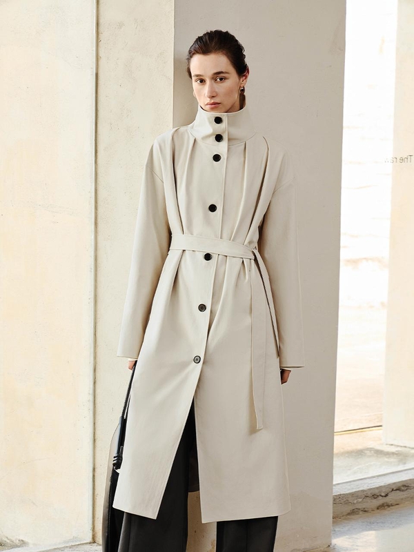 YY_Classic single trench coat_2 color