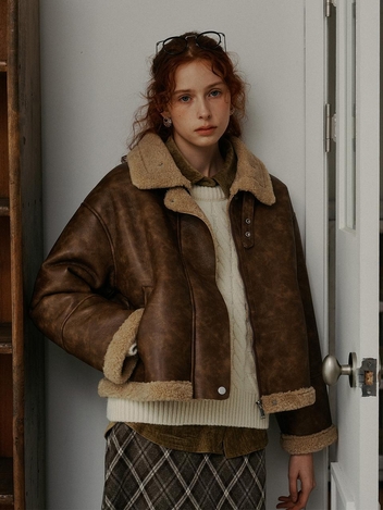 PM_Base brown mustang jacket_BROWN