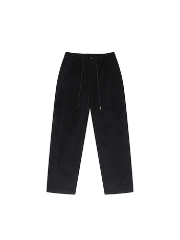 Corduroy String Pants_Black