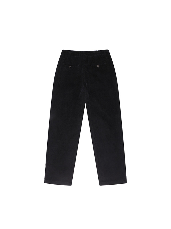 Corduroy String Pants_Black