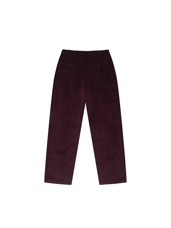 Corduroy String Pants_Burgundy