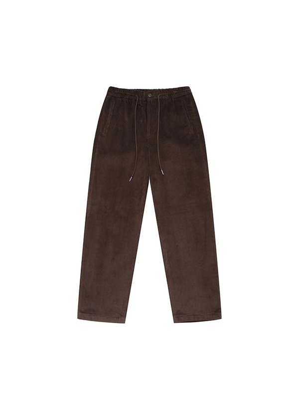 Corduroy String Pants_Brown