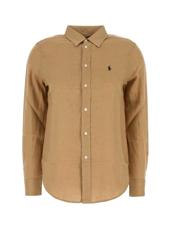 폴로 랄프로렌 SS25 POLO RALPH LAUREN SHIRTS 211970730 005 Camel