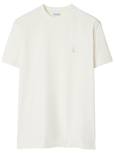 버버리 SS25 Burberry T-shirts and Polos 8102209X Chalk