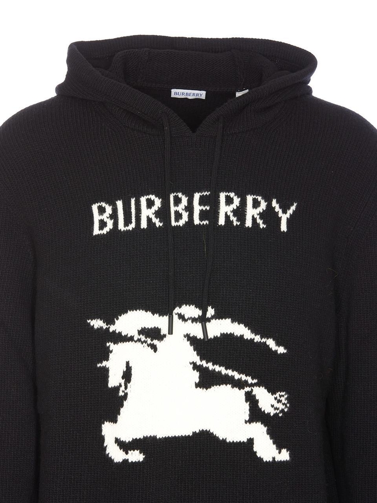 버버리 SS25 Burberry Sweaters Black 8104522A1189 Black