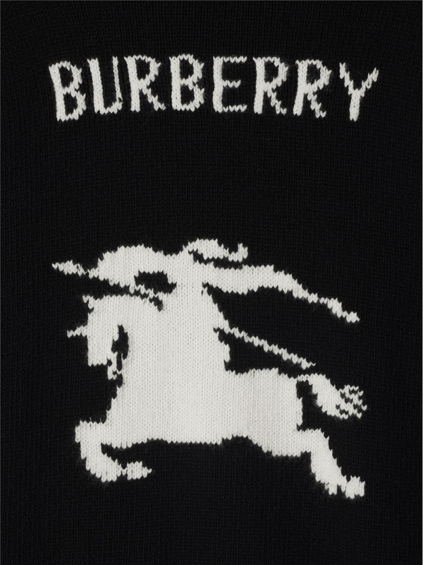 버버리 SS25 Burberry Sweaters Black 8101952X Black