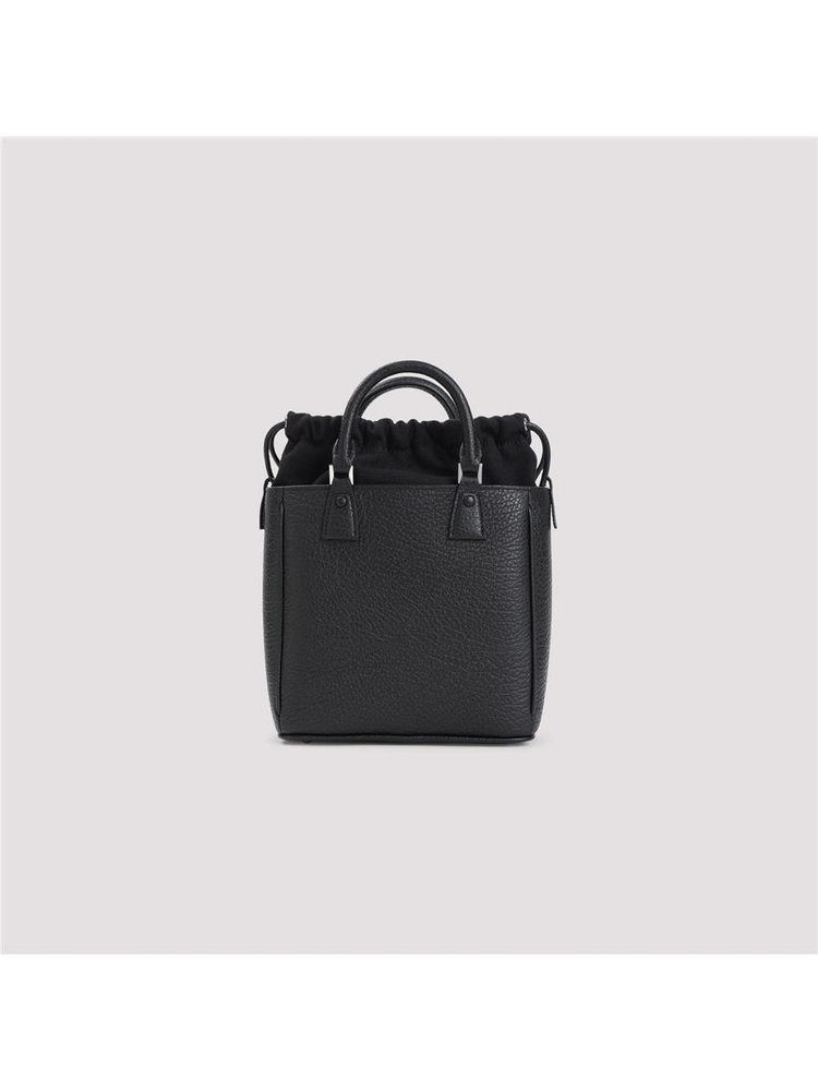 메종마르지엘라 SS25 Maison Margiela 5AC Vertical Handbag SB1WG0047.P4348 Black