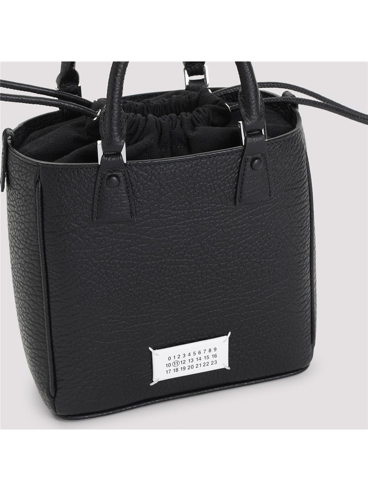 메종마르지엘라 SS25 Maison Margiela 5AC Vertical Handbag SB1WG0047.P4348 Black