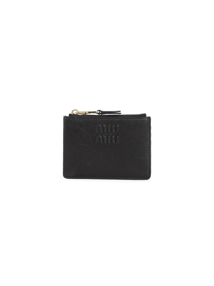 미우미우 SS25 CARDHOLDER 5MC93M.AEFX Black