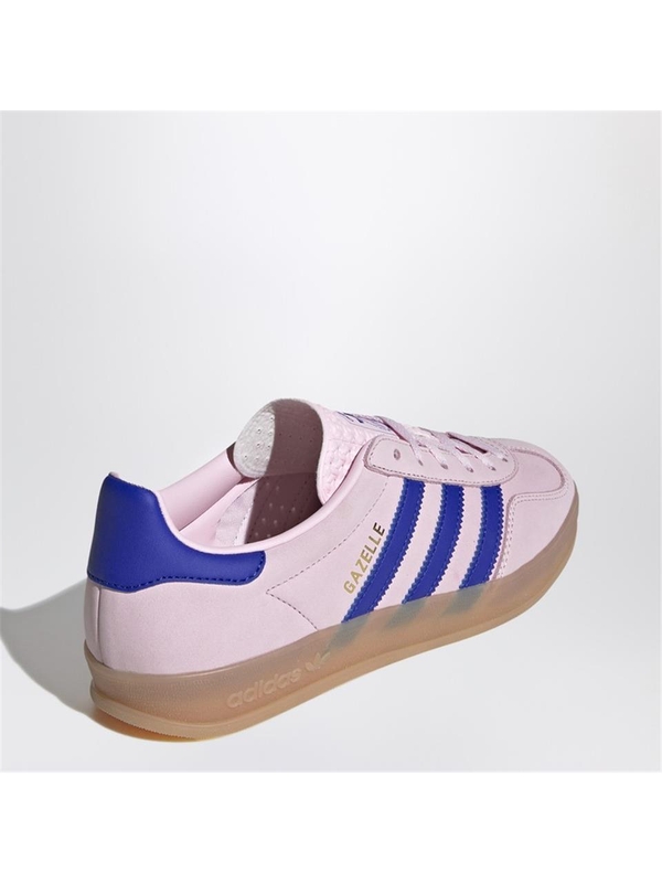 아디다스 오리지널 FW24 adidas Originals Gazelle Indoor Clear Pink/Lucid Blue/Gum sneaker JI1371LE Pink