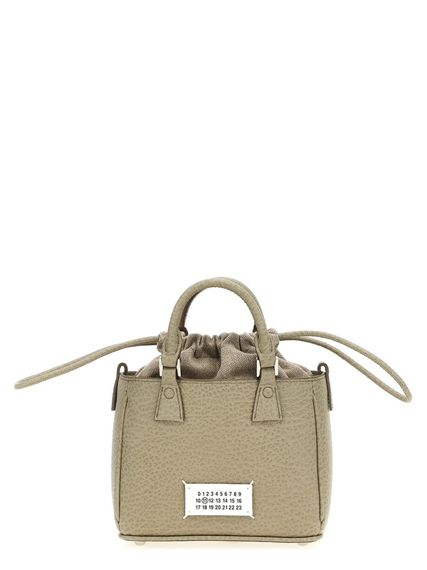 메종마르지엘라 SS25 5AC tote horizontal handbag SB1WG0046P4348T8049 Gray