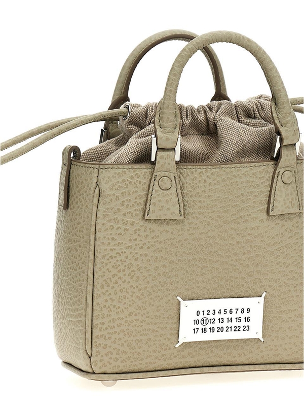 메종마르지엘라 SS25 5AC tote horizontal handbag SB1WG0046P4348T8049 Gray