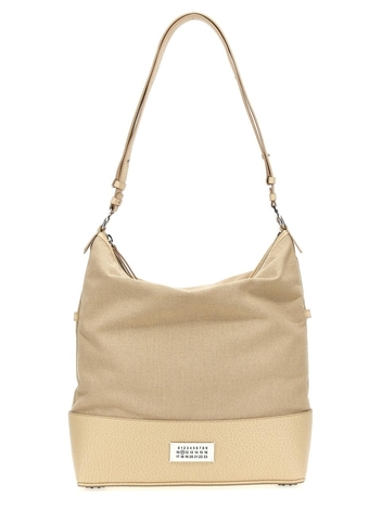 메종마르지엘라 SS25 5AC Hobo Medium crossbody bag SB1WG0043P4348T2019 Beige