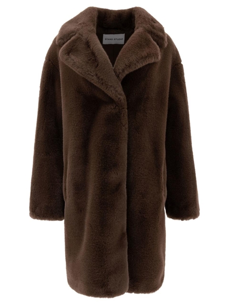 스탠드스튜디오 FW24 Cappotto Camille Cocoon 61137-9070 CAMILLE COCOON87510 Brown