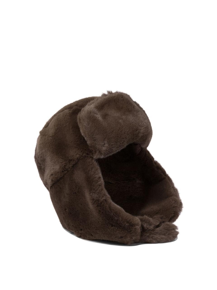 스탠드스튜디오 FW24 Cappello in pelliccia Zya 62066-9070 ZYA87510 Brown