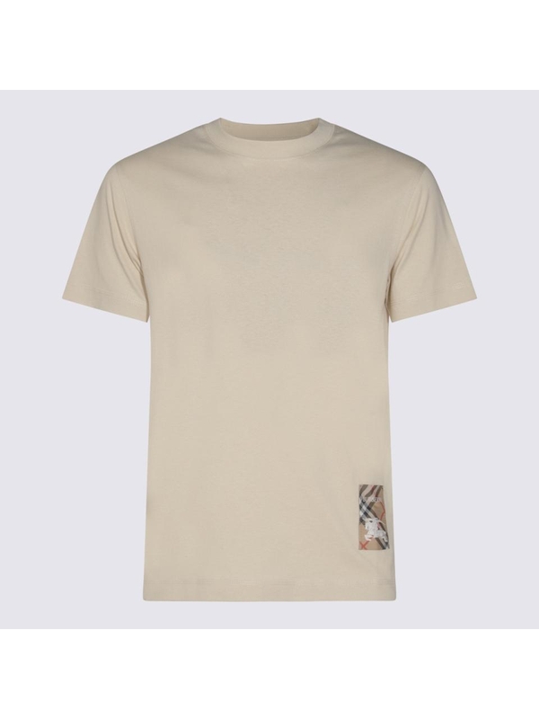 버버리 SS25 Burberry T-shirts and Polos 8103508C1740 NUTMEG