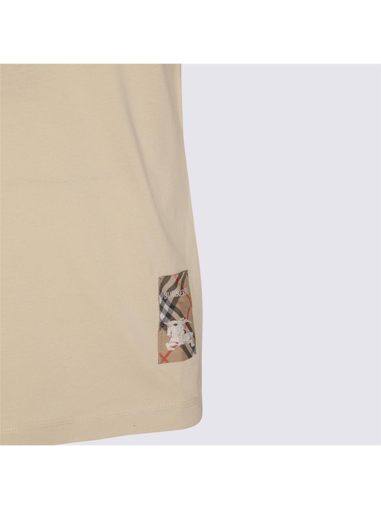 버버리 SS25 Burberry T-shirts and Polos 8103508C1740 NUTMEG