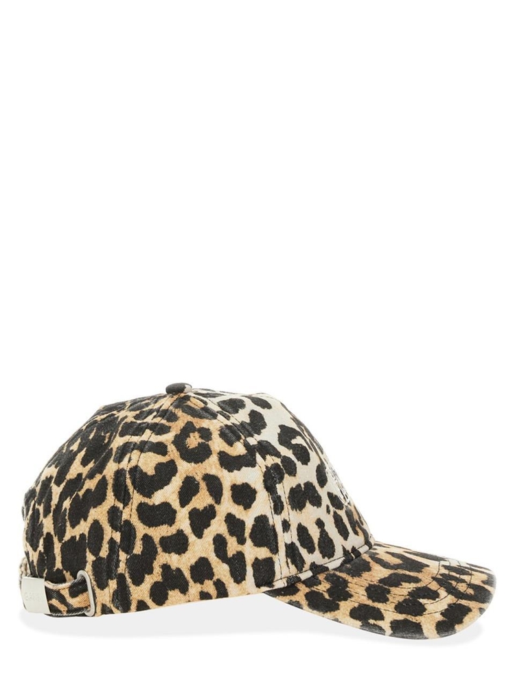 가니 SS25 GANNI Hats A6303_943 ANIMALIER