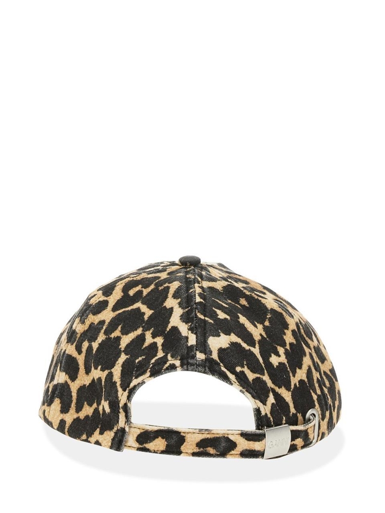 가니 SS25 GANNI Hats A6303_943 ANIMALIER