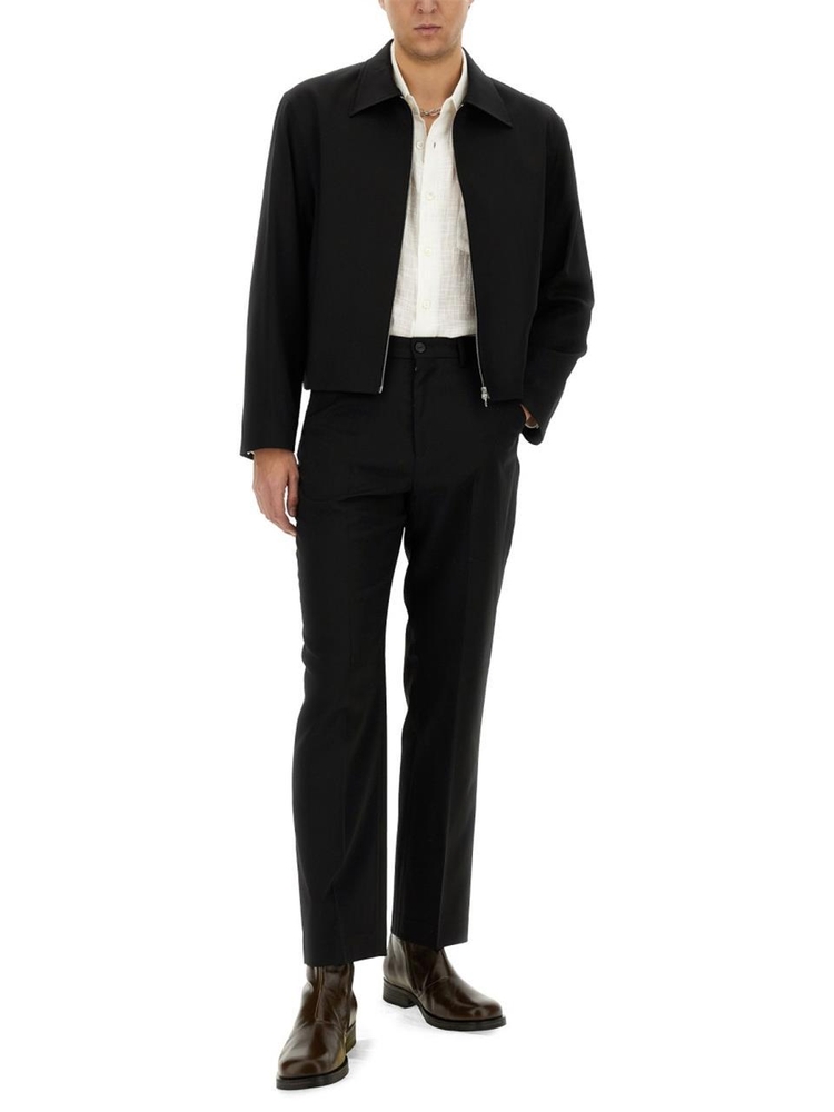 아워레가시 SS25 OUR LEGACY Mens Pants MR194CBWW_BLACKWORSTEDWOOL BLACK