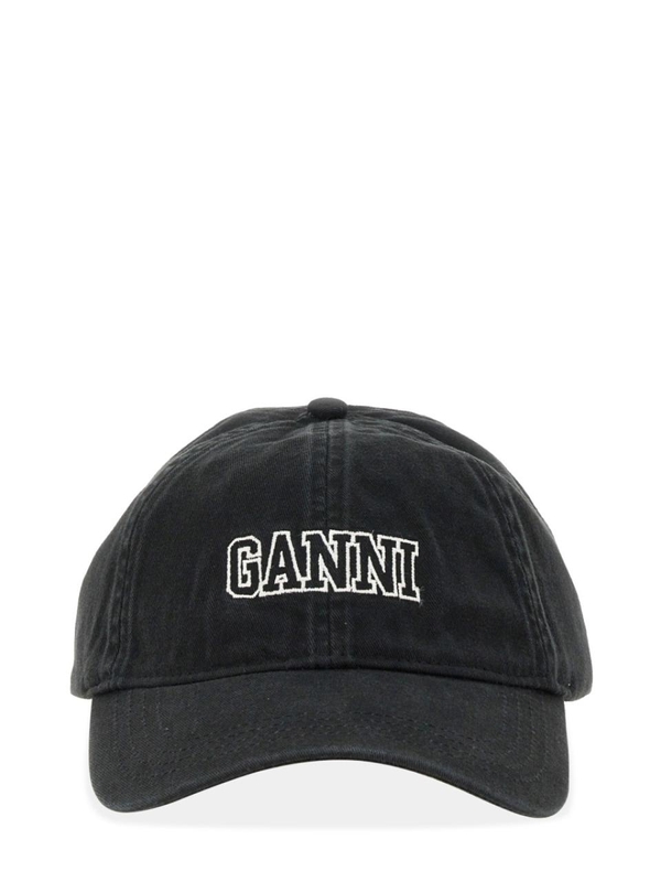 가니 SS25 GANNI Hats A6300_099 BLACK