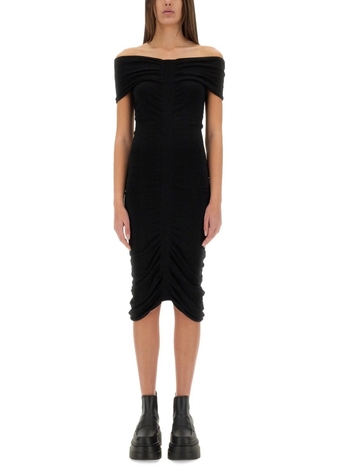 알렉산더 왕 SS25 ALEXANDER WANG Womens Dress 1KC1256030_001 BLACK